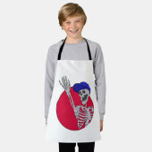 Hé vrienden Cool en grappig skelet Schort (Gedragen)