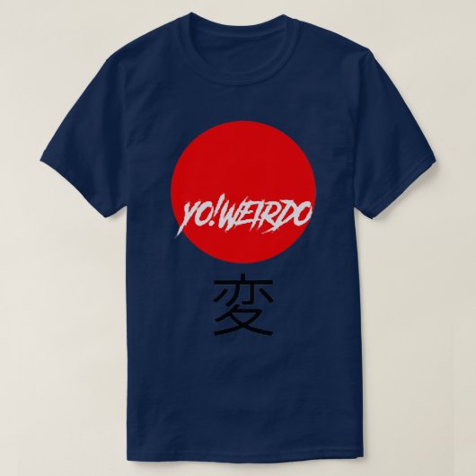 Hé! Weirdo Red Flavor Premium T-shirt (Design voorkant)