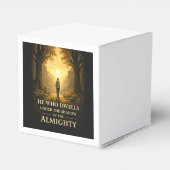 He Who Dwells Psalm 91 Christian Art - Pillow Bedankdoosjes (Achterkant)