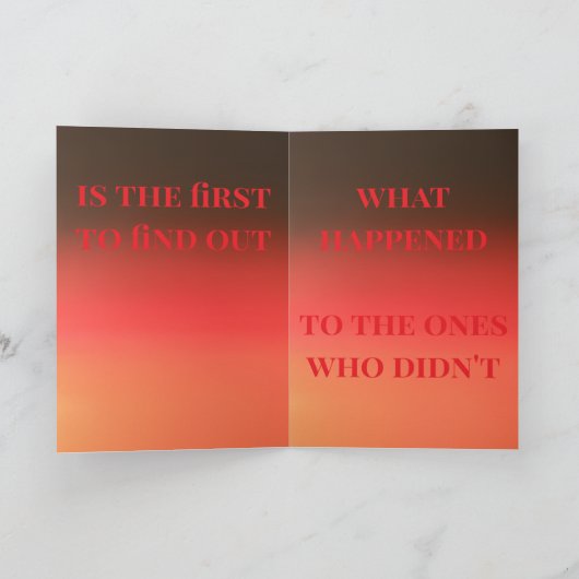 He who hesitates... kaart (Binnen)