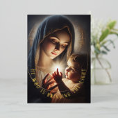 He who is bringing the Light Foil Holiday Card Folie Feestdagenkaart (Staand Voorkant)