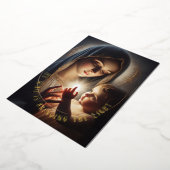 He who is bringing the Light Foil Holiday Card Folie Feestdagenkaart (Gedraaid)