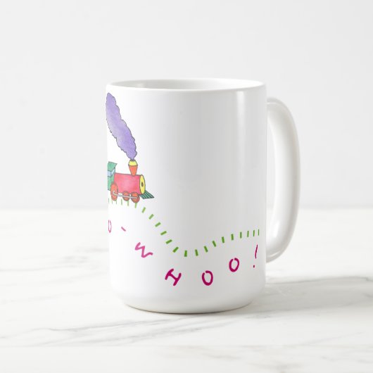 Hé-Whoo! Treintrein Reisbeker (Voorkant rechts)