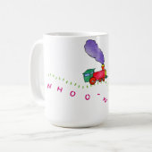 Hé-Whoo! Treintrein Reisbeker (Voorkant links)