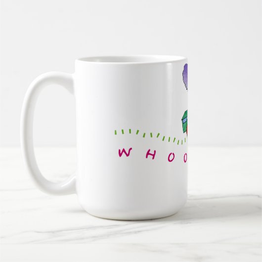 Hé-Whoo! Treintrein Reisbeker (Links)