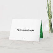 Hé, YO! Happy Gansta Easta Pasen Feestdagen Kaart (Achterkant)