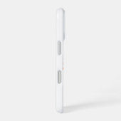 "Hé Zonneschijn" met glimlachende zon iPhone 16 Hoesje (Rechterkant)