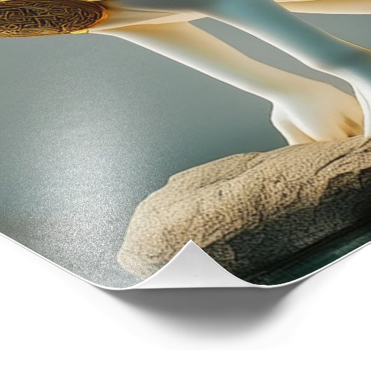 HEA MOTU Hare Island Continentaal Being Lemuria Foto Afdruk (Hoek)