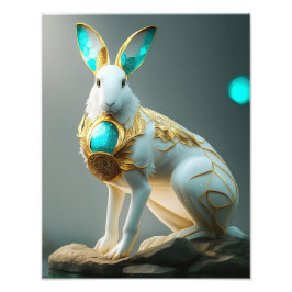 HEA MOTU Hare Island Continentaal Being Lemuria Foto Afdruk