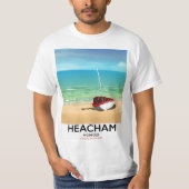 Heacham Norfolk poster T-shirt (Voorkant)