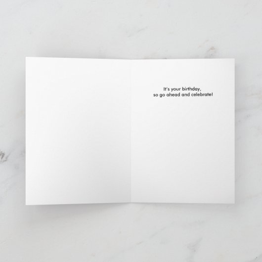 Head Banging zal niet helpen Kaart (Binnen)