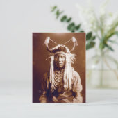 Head Carry (Native American) Briefkaart (Staand voorkant)