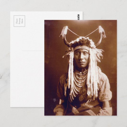 Head Carry (Native American) Briefkaart (Voorkant / Achterkant)