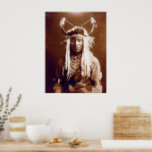 Head Carry (Native American) Poster (Keuken)