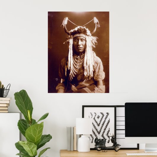 Head Carry (Native American) Poster (Thuiskantoor)