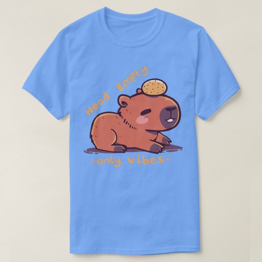 Head Empty Capybara T-shirt (Design voorkant)