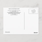 Head Fisherman, Beard Sou'wester, Vincent van Gogh Briefkaart (Achterkant)