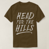 Head For The Hills Triblend T-shirt (Design voorkant)
