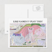 Head Games Ultra Maze '10 Briefkaart (Voorkant / Achterkant)
