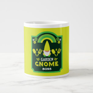 Head Garden Gnome Gardener Grote Koffiekop