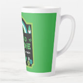 Head Garden Gnome Gardener Latte Mok (Rechts)