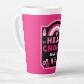 Head Garden Gnome Gardener Latte Mok (Linkerhoek)