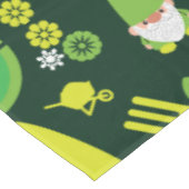 Head Garden Gnome Gardener Tafelkleed (Gekanteld)