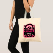 Head Garden Gnome Gardener Tote Bag (Voorkant (product))