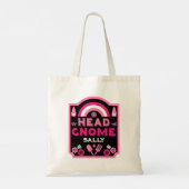 Head Garden Gnome Gardener Tote Bag (Achterkant)