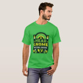 Head Garden Gnome Weeding T-shirt (Voorkant volledig)