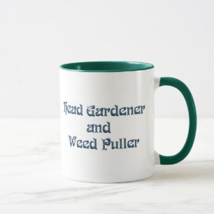 Head Gardener en Weed Puller Mok