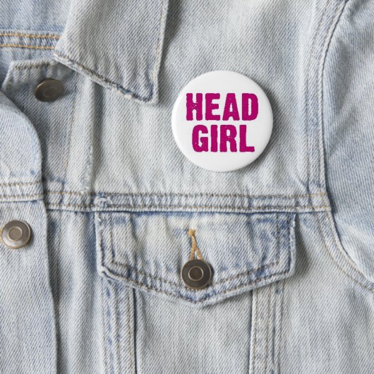 Head Girl Ronde Button 5,7 Cm (In situ)
