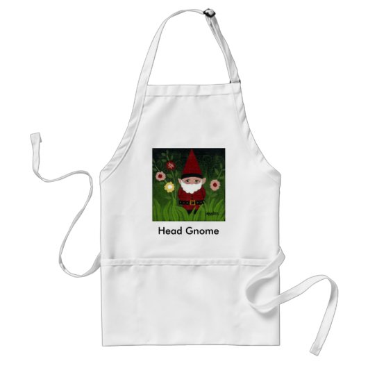 Head Gnome Apron Standaard Schort (Voorkant)