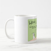 Head Lice speelt golf Koffiemok (Links)