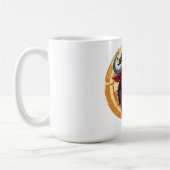 Head of a minotaur from greek mythology koffiemok (Links)