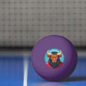 Head of a minotaur from greek mythology pingpongbal (Net)