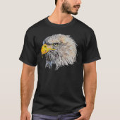 Head of  American bald eagle T-shirt (Voorkant)