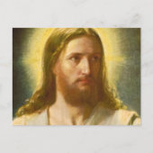 Head of Christ by Carl Heinrich Bloch Briefkaart (Voorkant)