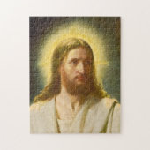 Head of Christ by Carl Heinrich Bloch Legpuzzel (Verticaal)