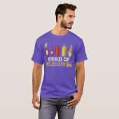 Head Of Condiments Food Lover Mustard Mayonnaise r T-shirt (Voorkant volledig)