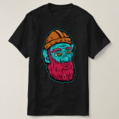 Head of the Dwarven Miner T-shirt (Design voorkant)