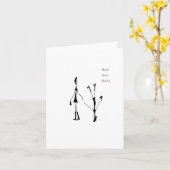 Head Over Heels Dames Kaart (Gele Bloem)