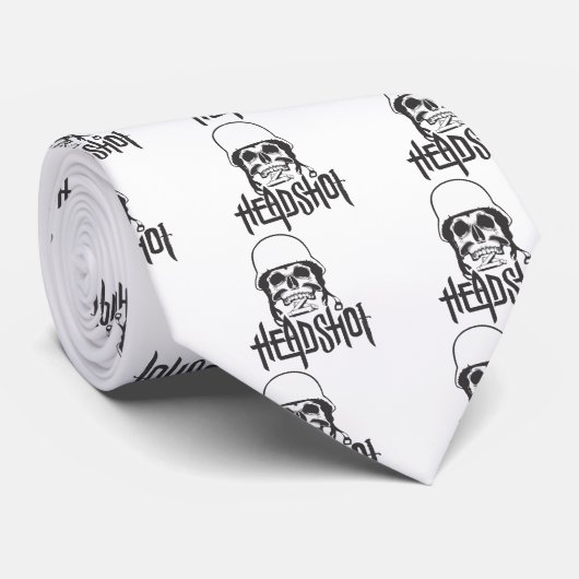 Head Shot Stropdas (Opgerold)