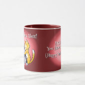 HEAD SMOOCHES VALENTIJN CATS beroemd gemaakt door  Mok (Midden)