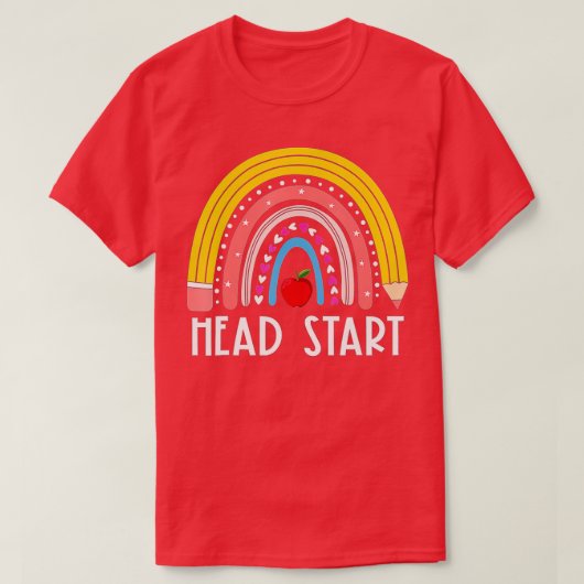 Head Start Rainbow Headstart T-shirt (Design voorkant)