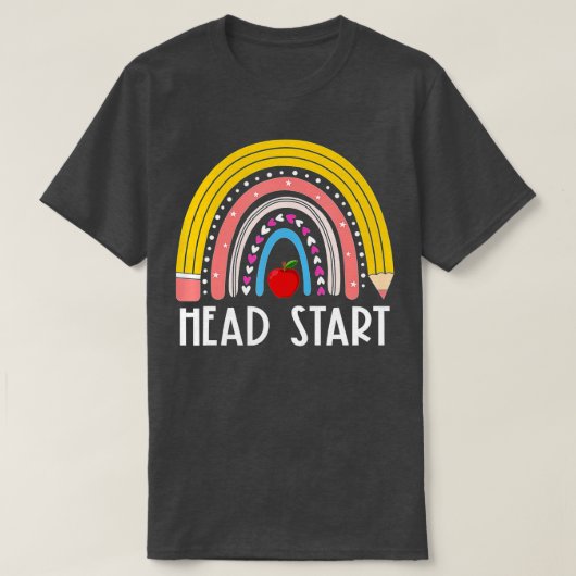 Head Start Rainbow Headstart T-shirt (Design voorkant)