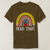 Head Start Rainbow Headstart T-shirt (Design voorkant)