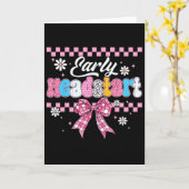 Head Start Teacher Byck To School Early Learning M Kaart (Gele Bloem)