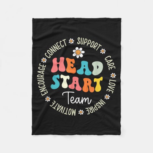 Head Start Team Huisonderwijs Docent Headstart Ter Fleece Deken (Voorkant)