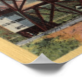 Head Tower, Mengsel Plant, Shasta Dam Poster (Hoek)